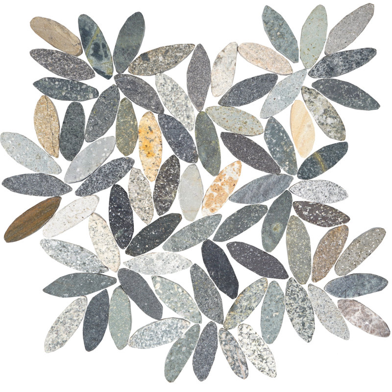 12" x 12" Sea Petal Mosaic Tile