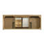 Laurent 60" Double Vanity, Light Natural Oak W/FreePower Wireless Charger-1613870803-1616708385