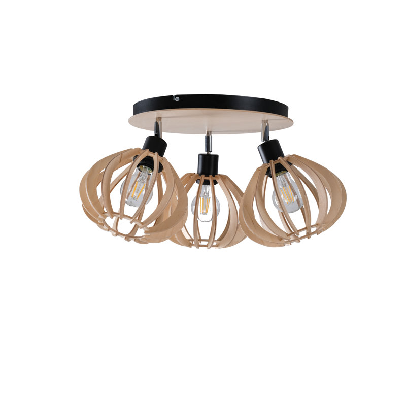 Parma Flush Mount, Natural