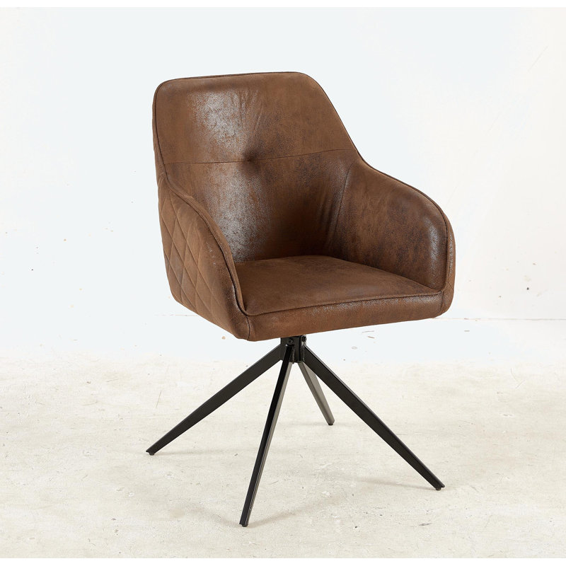 Barwyn Upholstered Swivel Armchair