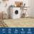 Extra Large Washable Plaid Rugs Modern Bordered Rugs Non-Slip, Low Pile Soft Floor Carpet for Family Room, Stain & Fade Resistant? Carpet-1091972868