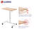 CLATINA Rolling Adjustable Laptop Cart Standing Desk with Drawer Black-67180483