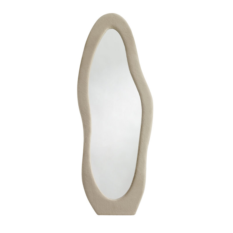 Cynita Free Form Mirror, Champagne