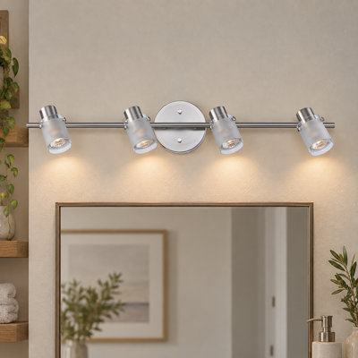 Interface 29.13 in. 4 -Light Track Kit with and