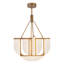 Anders 24-in Black dimmable LED Chandelier-1176874351