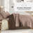 8-PC College Dorm Twin XL Bedding Bundle - Comforter Set, Sheet Set, Pillows and Laundry Bag-99311831