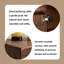 Armoire à chaussures 47,24 po