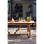 Beaver Rectangular Outdoor Dining Table , 90cm cm W 240cm cm D