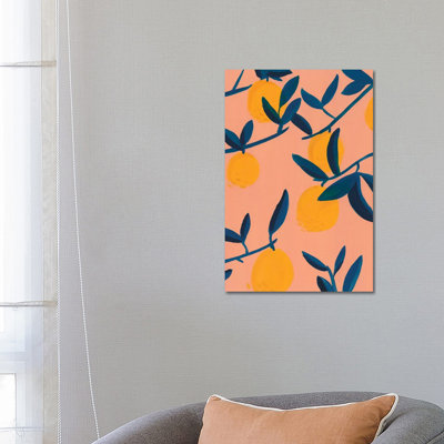 Sunlit Grove II 1 Piece Wrapped Canvas Wall Art