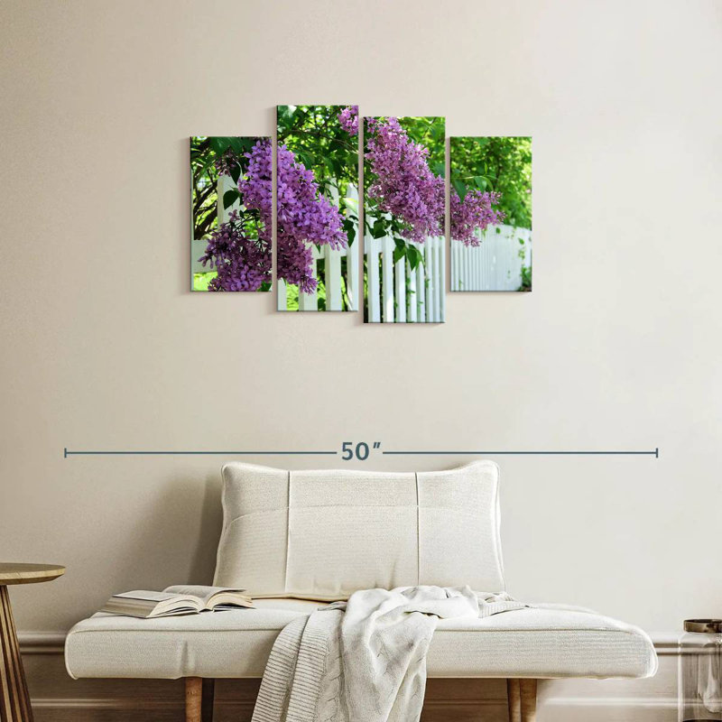 Clôture Harnek lilas, H 22 po x l 36 po