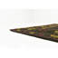 Tapis de zone en laine vert 4 pi x 4 pi 3 po one-of-kind-noué la main Earley