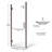 Coppia 28" x 72" Framed Shower Door-1299953648-1299953649