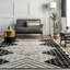 Tapis gris / noir / ivoire Jermone-1634525588