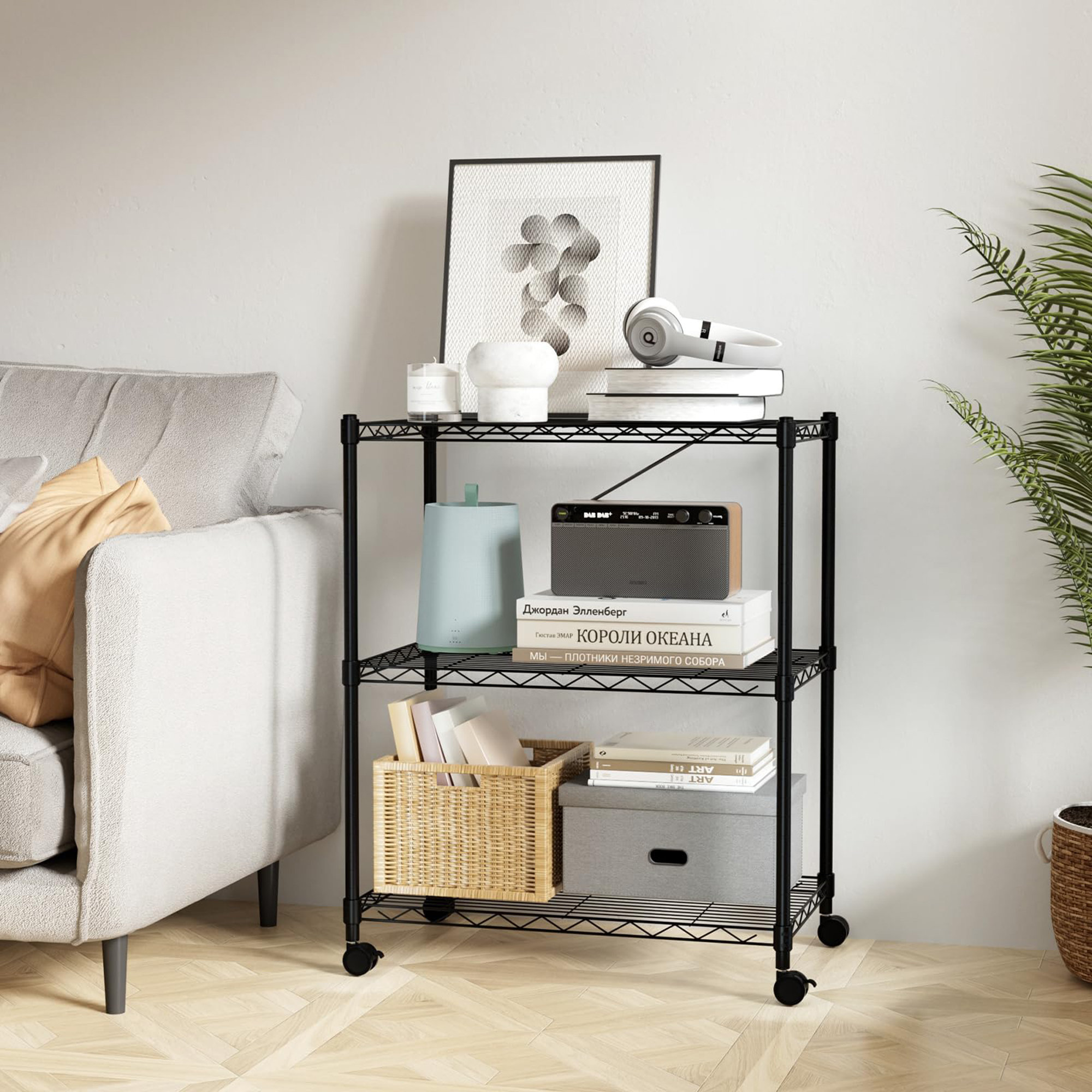 Wayfair Storage Racks Rebrilliant 6-Tier Heavy Duty Metal Storage Rack - Wayfair Canada