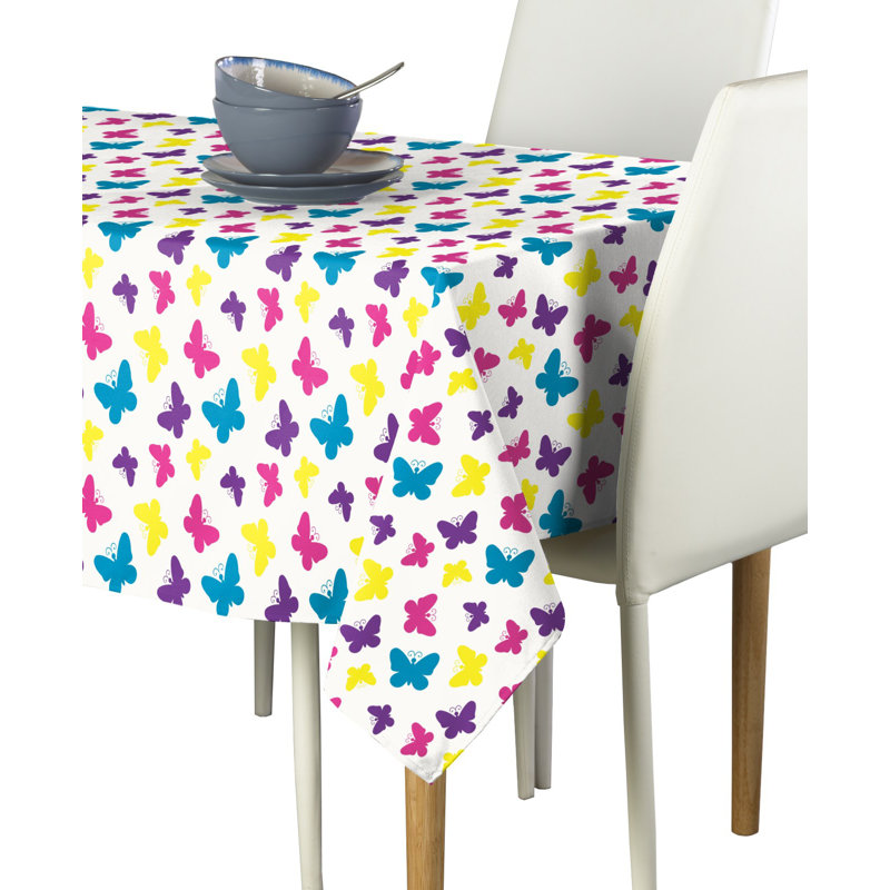 Bolin Geometric Tablecloth, 120" L x 60" W