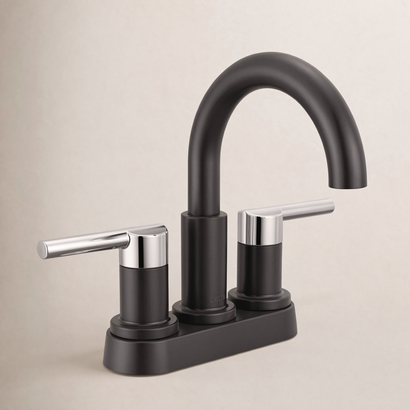 Two Handle Centerset Bathroom Faucet