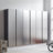 Series Garage Cabinet - 96"W X 72"H 20"D. Metallic Grey. Soft Closing Feature For Quiet Use. Wall Mounted To Save Floor Space. Extra Deep Storage Compartments. Water And Heat. Scratch Stain Surface.