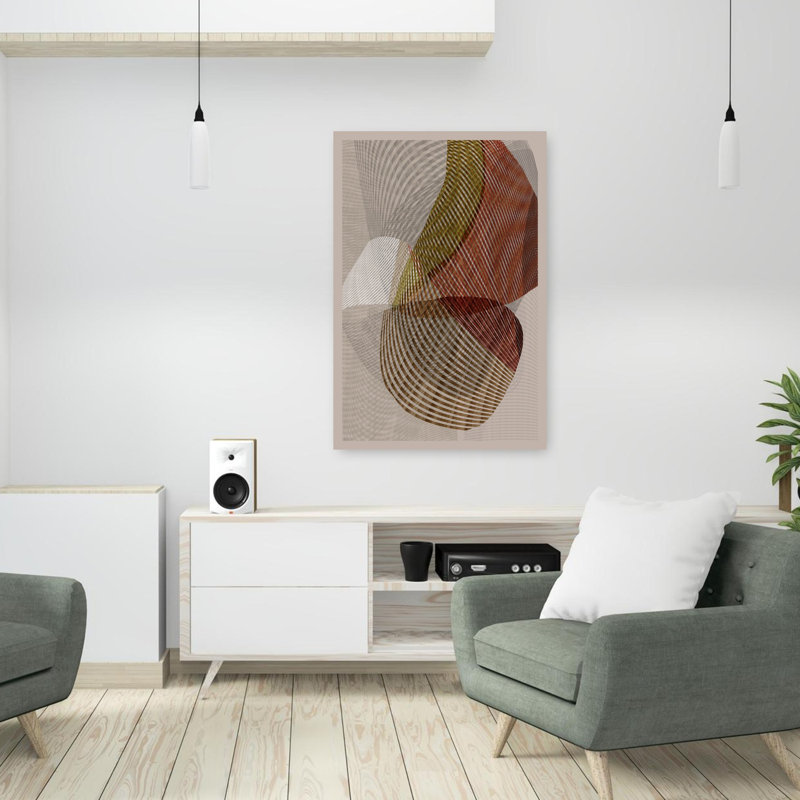 Art contemporain contemporain abstrait, H 36 po x l 24 po