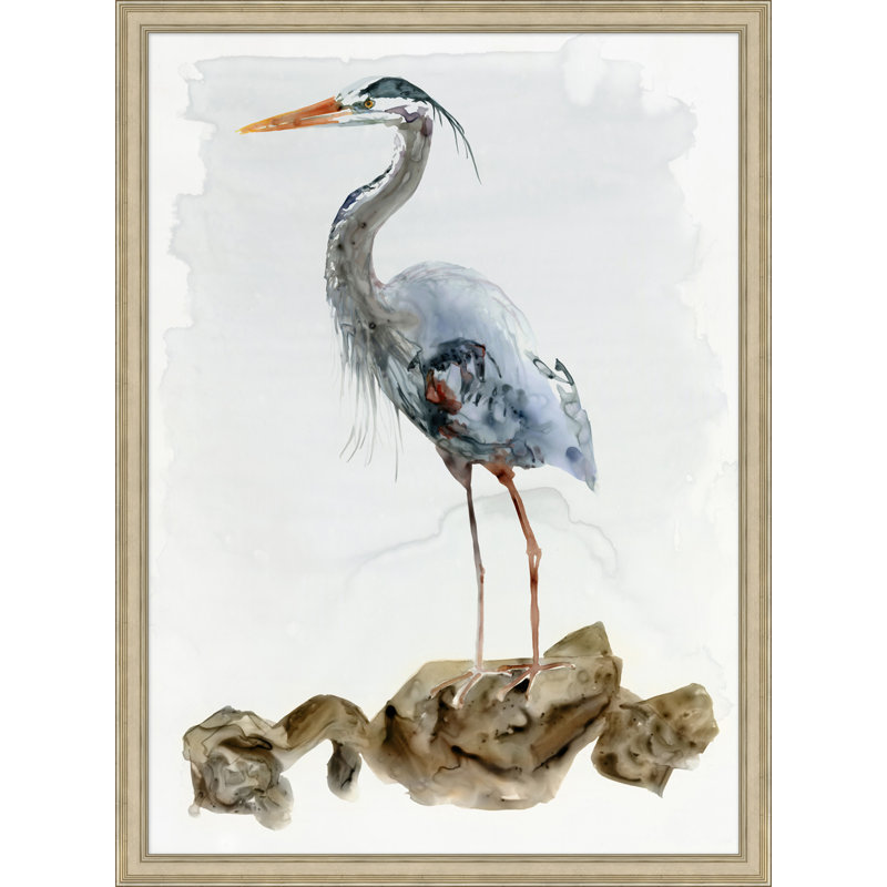 Surdimensionné Heron Study 2 - cadre photo, reproduction d'art