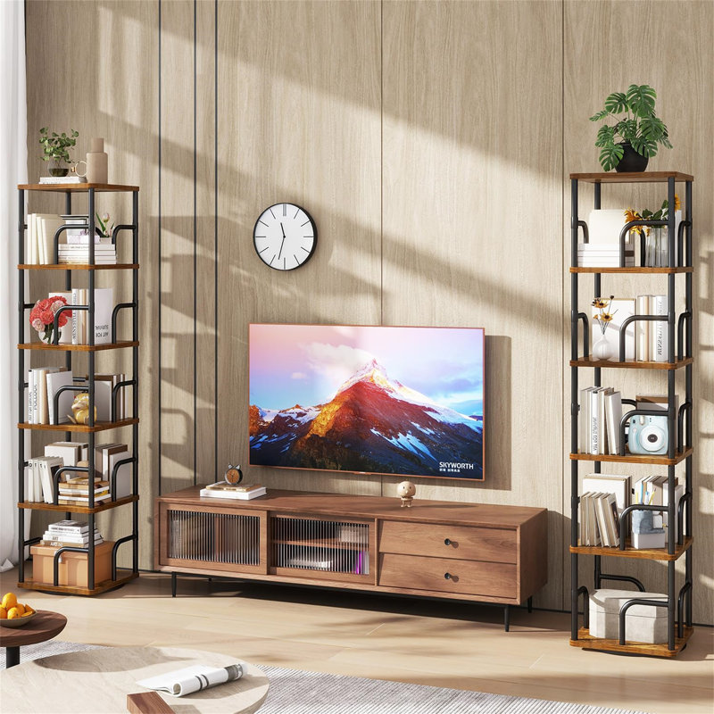 150cm H x 30cm W Metal Bookcase