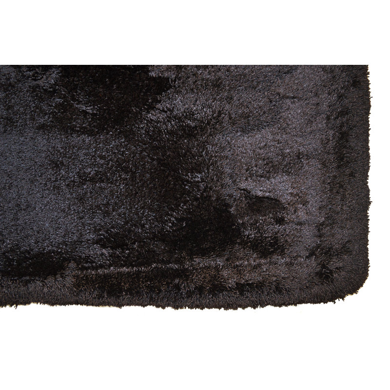 Milano Solid Colour Hand Woven Shag Area Rug, Rectangle 70 x 140cm