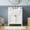 Abramowitz 30'' Freestanding Single Bathroom Vanity with Engineered Stone Top