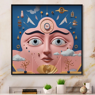 " Pink Landscape Of The Mind "
