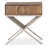Hudson Ferry Solid Wood Top End Table with Storage