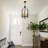 Mid-Century 6-Light Dimmable Cage Pendant Light-70616078