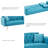 71 Inch Convertible Love Seat Sofa,Suitable For Small Living Room, Bedroom, Office-559204601