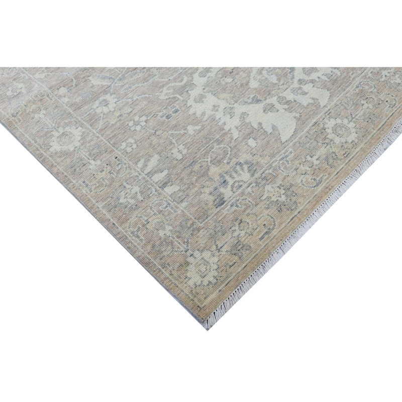 Hand Knotted Wool Oriental Indoor Rug, Rectangle 12' x 15'