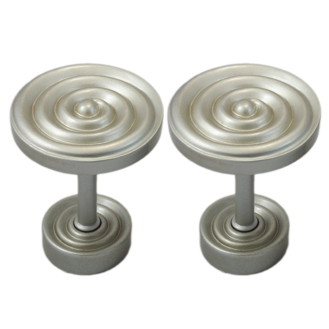 Diggory Swirl Designer Medallion Curtain Holdback (Set of 2) Wildon Home® 