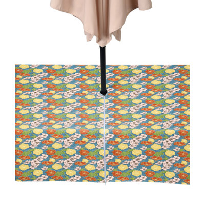 Floral Garden Water Repellent Tablecloth