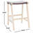 Kellan Upholstered Counter Stool with Solid Wood Frame-1101715342-1101715331