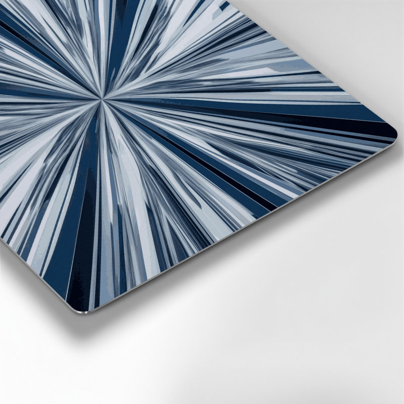 Art mural gris op Op 51, H 144 po x l 144 po x P 0,05 po
