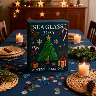 2025 Sea Glass Christmas Advent Calendar
