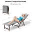 Cllgone 45" Long Reclining Steamer-1881196551