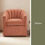 Fauteuil d'appoint pivotant avec jupe Solitude-2144238671