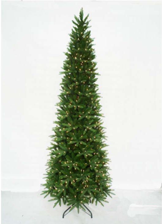 12' Lighted Pine Christmas Tree Queens of Christmas