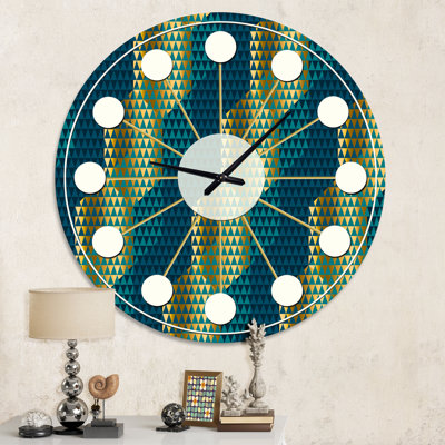Horloge murale rétro Mid-Century