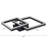 Adilynne LED Flush Mount with Remote 7.87'' H X 23.6'' W X 15.7'' D