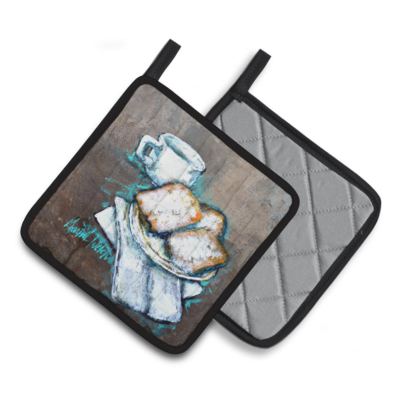 Caroline's Treasures Cotton Potholder Set