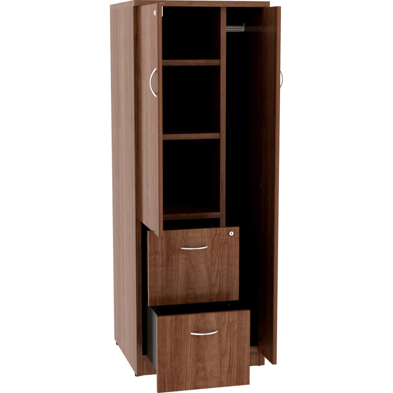 Armoire de rangement Orlanda, Noyer