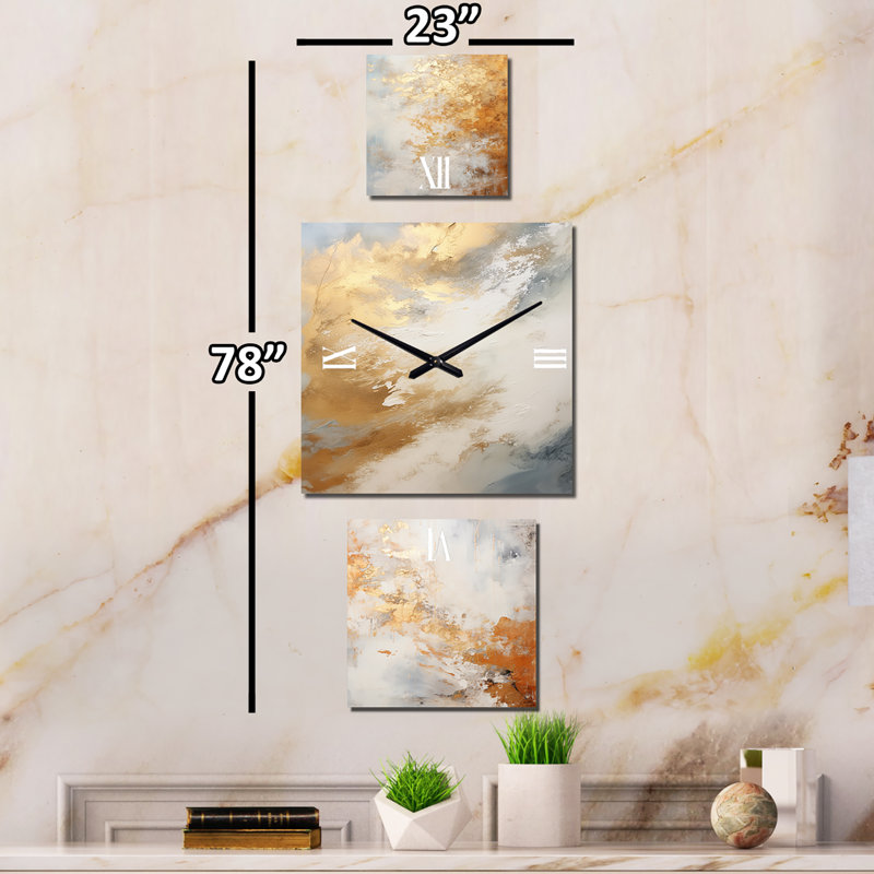Magbie Metal Wall Clock