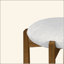 Tabouret de bar d'intérieur en bois rembourré, ensemble de 2-121061958-121061959