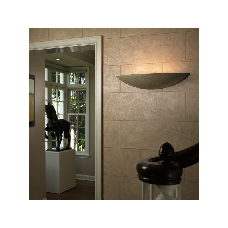 Maarten Ceramic Half Moon, Harvest Yellow Slate