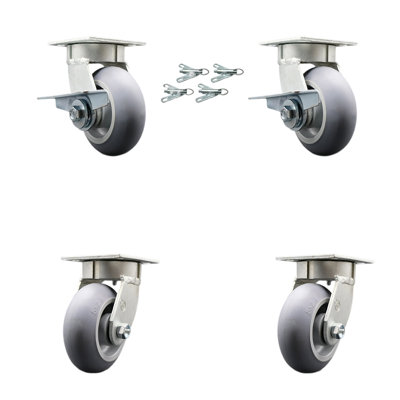 Kingpinle Thermoplastic Caster Set