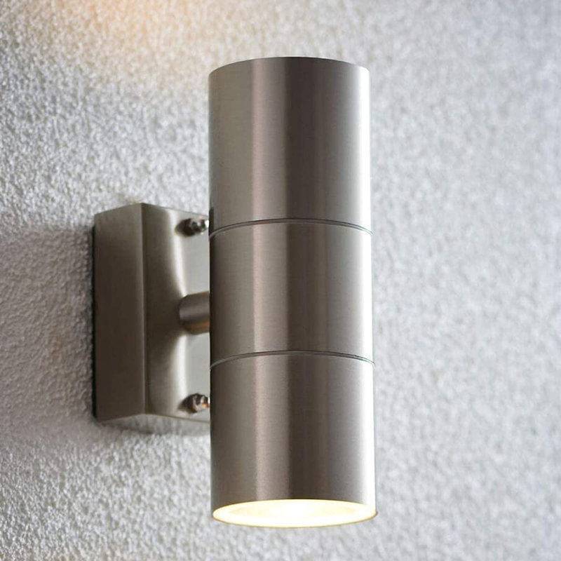 Mull 2 - Bulb Outdoor Sconce, Grey