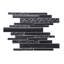 Karma Straight Edge Glass Mosaic Sheet Tile-60084796