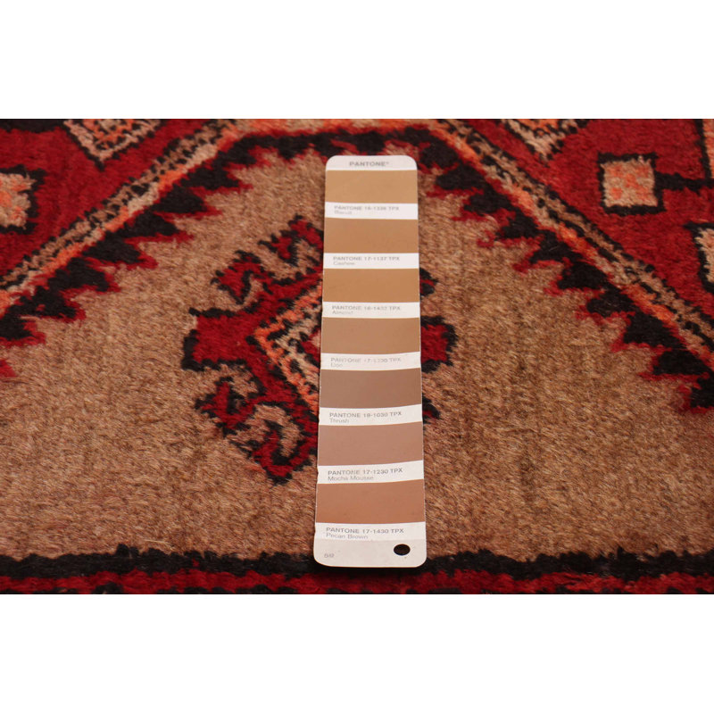 Tapis unique en laine 3 pi 8 po x 7 pi 3 po Suranne